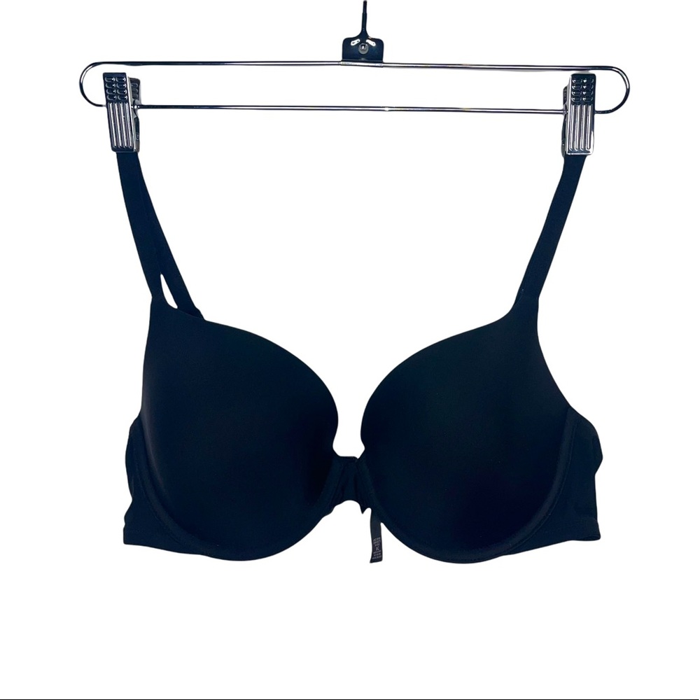 VICTORIA’S SECRET Black Lined Demi/Demi-Buste Double 36C